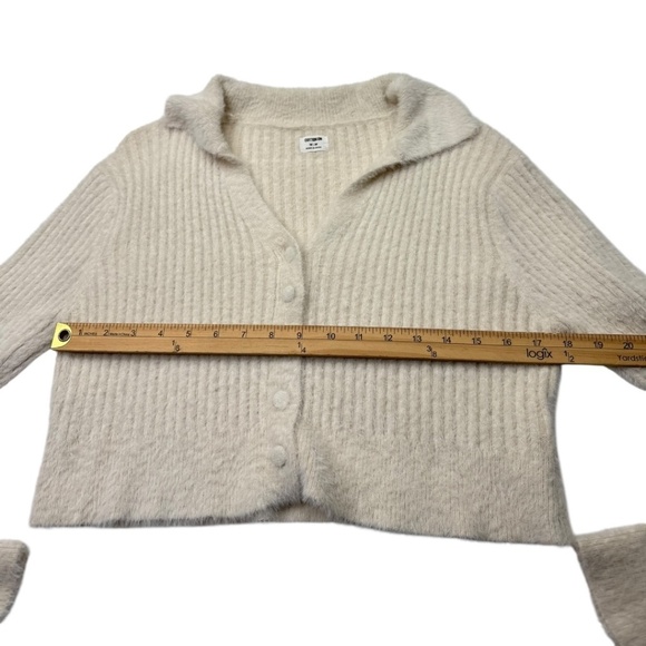 Cotton:On Knit Ribbed Cropped Cardigan Size M - Picture 12 of 12